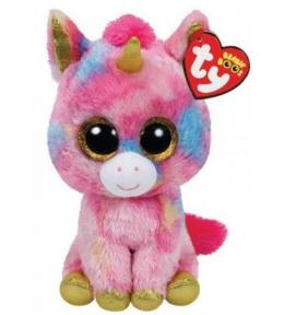 Beanie Boos Fantasia - Kolorowy Jednorożec 16cm