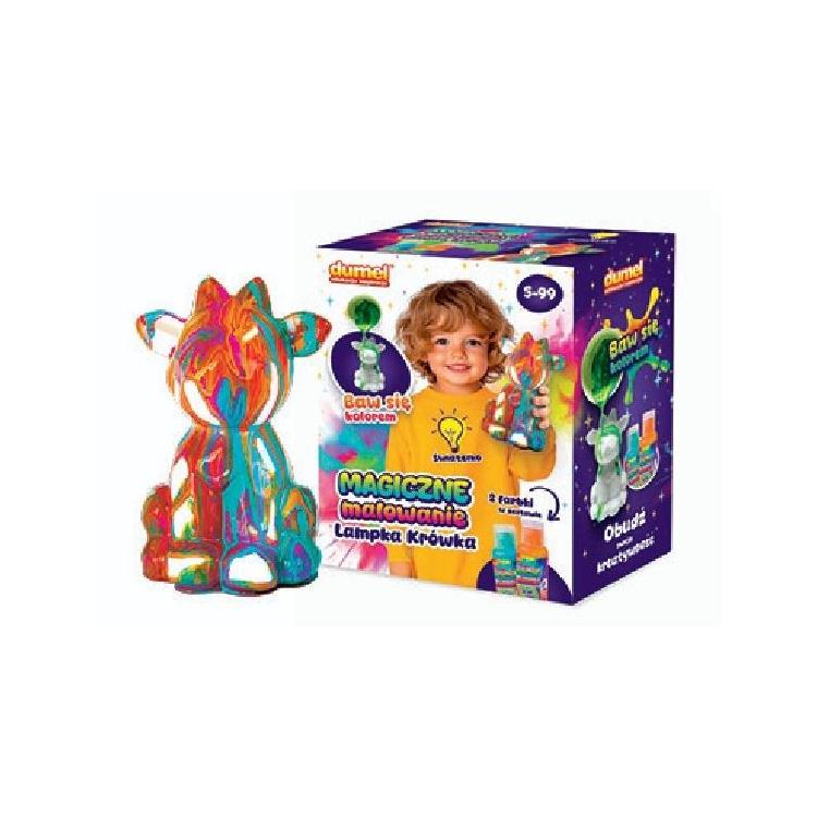 Magiczne malowanie Lampka Krówka