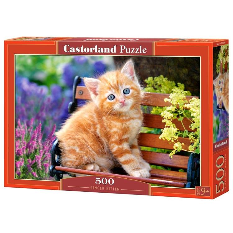 Puzzle 500 Ginger Kociak CASTOR