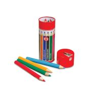 Kieszonkowe kredki z temperówką