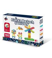 Klocki małych geniuszy kwiatki kulki 160el