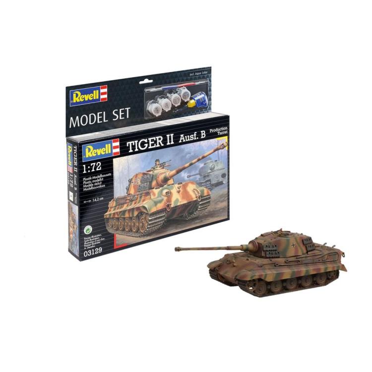 Czołg Tiger II Ausf. B - zestaw modelarski