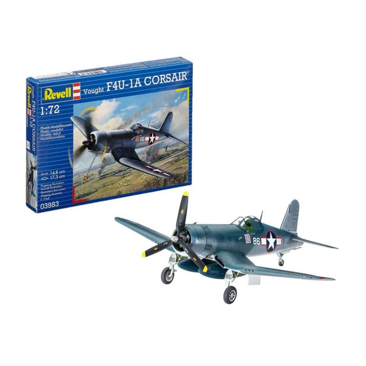 Samolot 1:72 Vought F4U-1A Corsair
