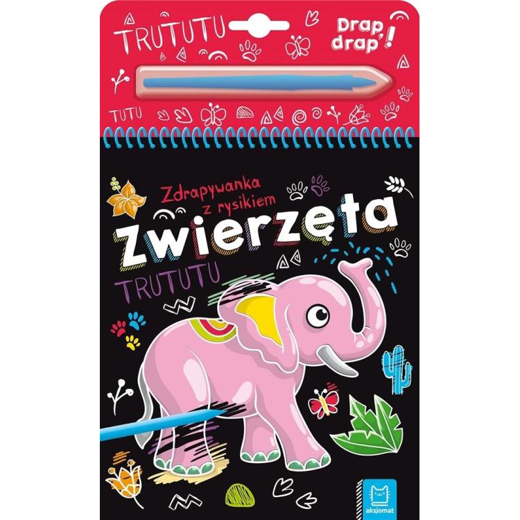 Zwierzęta. Zdrapywanka z rysikiem