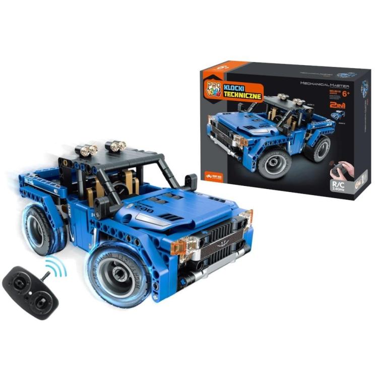 Klocki techniczne R/C 2w1 auto terenowe