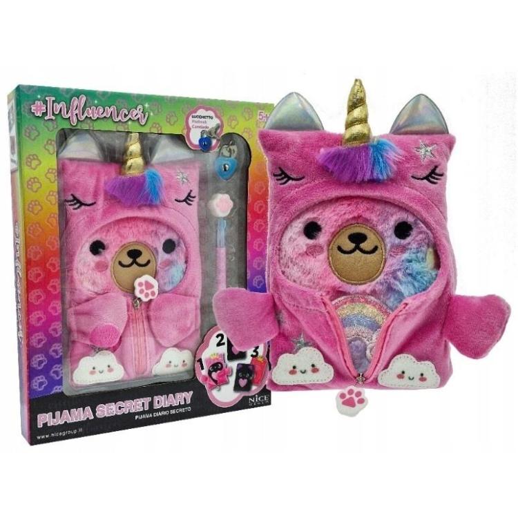 Pamiętnik Influencer jasnoróżowy