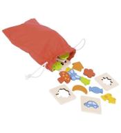 Gra dotykowa w worku - dopasuj kształty