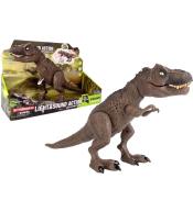 Dinozaur t-rex z mgiełką i dźwiękiem