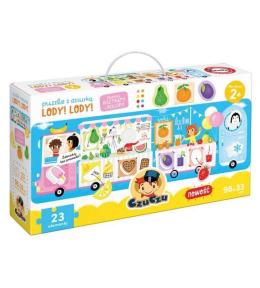 Puzzle z dziurką Lody! Lody! 2+