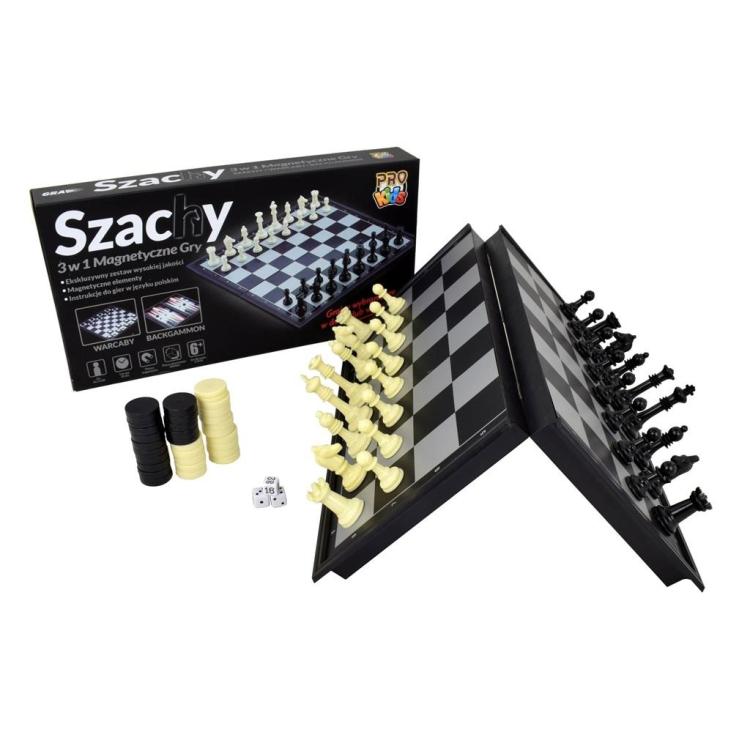 Szachy 3w1 Magnetyczne