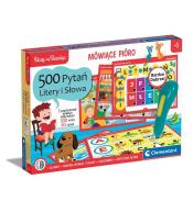 Uczę się bawiąc. Mówiące Pióro 500 pytań - Litery