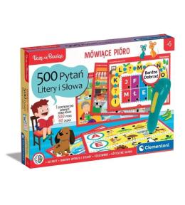 Uczę się bawiąc. Mówiące Pióro 500 pytań - Litery