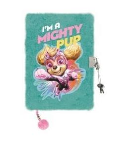 Pamiętnik A5/96K z kłódką Psi Patrol girl