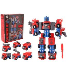 Robot 5w1 skręcany czerwony