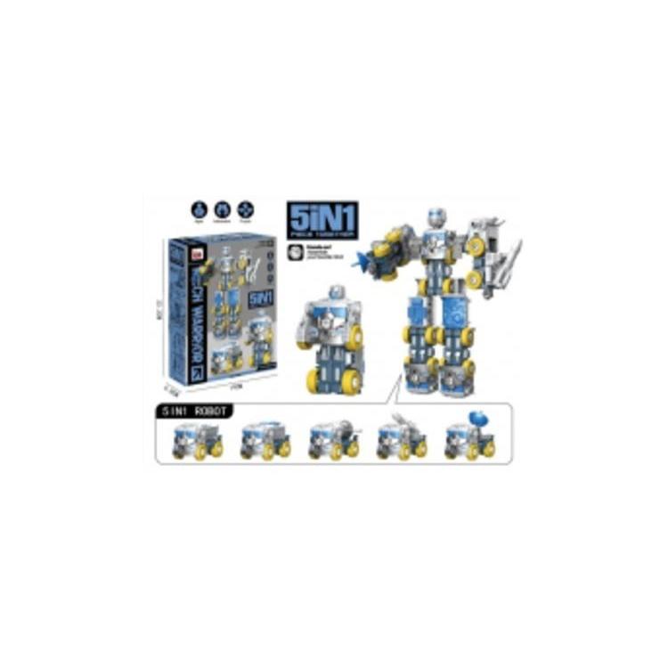 Robot 5w1 skręcany niebieski