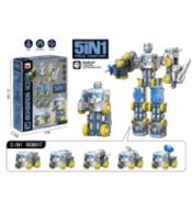 Robot 5w1 skręcany niebieski