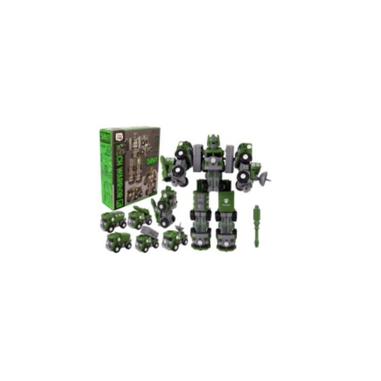 Robot 5w1 skręcany zielony