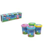 Ciastolina Świnka Peppa 4 tuby