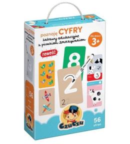 CzuCzu Poznaję cyfry. Zabawy edukacyjne z pisakiem