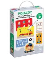 CzuCzu Pojazdy. Zabawy kreatywne z pisakiem 3+