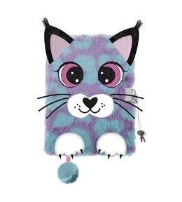 Pamiętnik z kłódką A5/96K włochacz Ryś