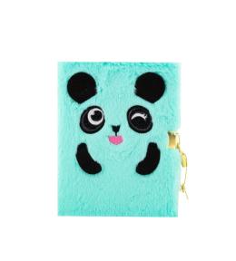 Pamiętnik z kłódką A5/96K Astrapap Minty Panda