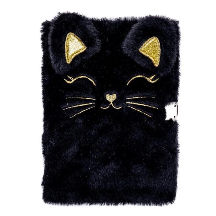 Pamiętnik z kłódką A5/96K Astrapap Fluffy Kitty