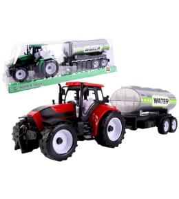 Traktor z cysterną mix