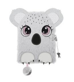 Pamiętnik z kłódką A5/96K włochacz Koala