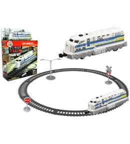 Kolejka elektryczna 135cm lokomotywa b/o