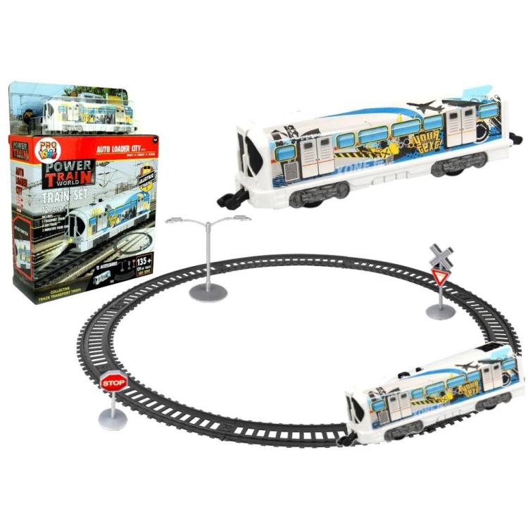 Kolejka elektryczna 135cm miejska b/o