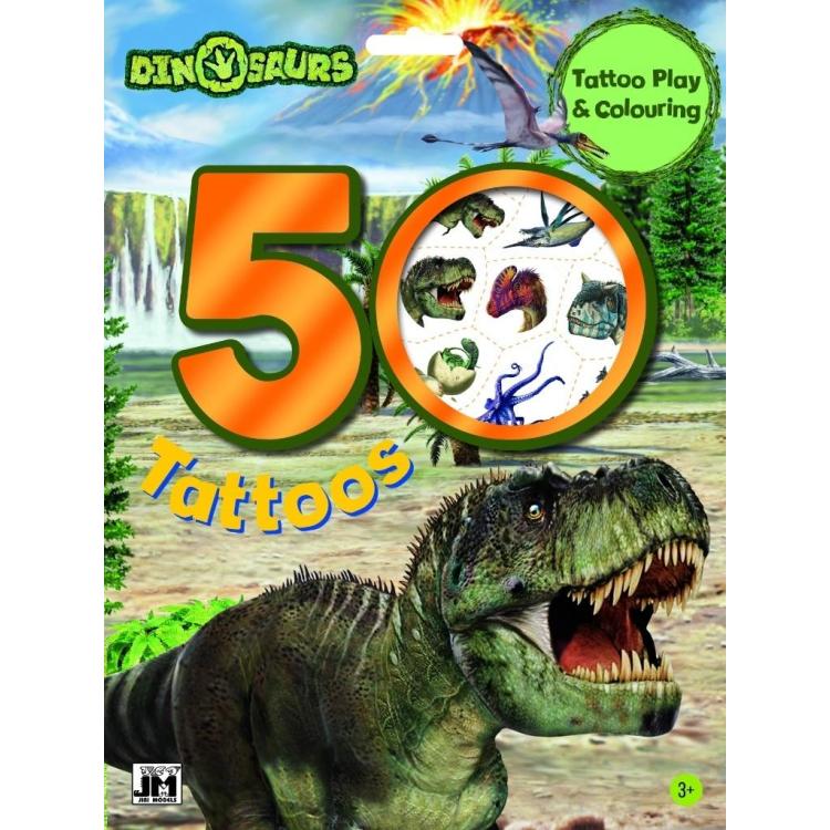 Tatuaże Dino 50szt
