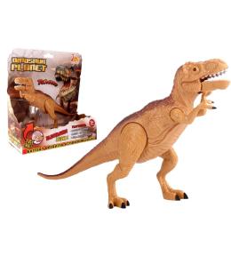 Dinozaur figurka t-rex światło i ryk
