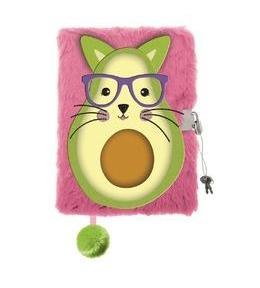 Pamiętnik A5/96K z kłódką 3D Avocato