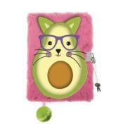 Pamiętnik A5/96K z kłódką 3D Avocato