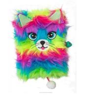 Pamiętnik z kłódką A5/96K Rainbow Cat