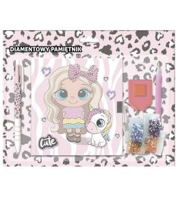 Pamiętnik z kłódką+długopis 3 kol Best Friends 10