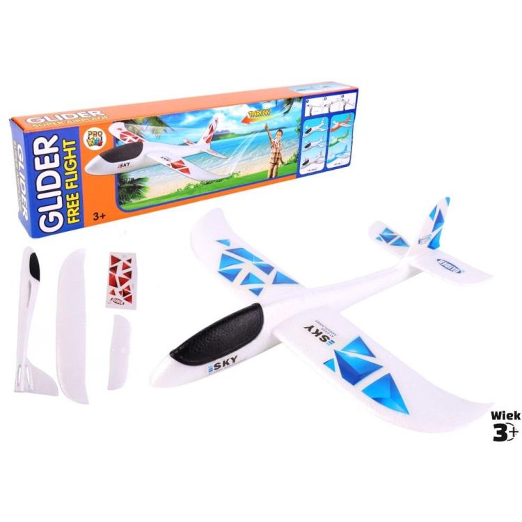 Samolot styropianowy mix