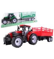 Traktor z przyczepą burtową mix