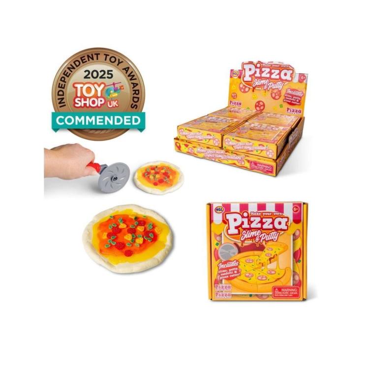 Zrób własną pizzę z masy slime i putty