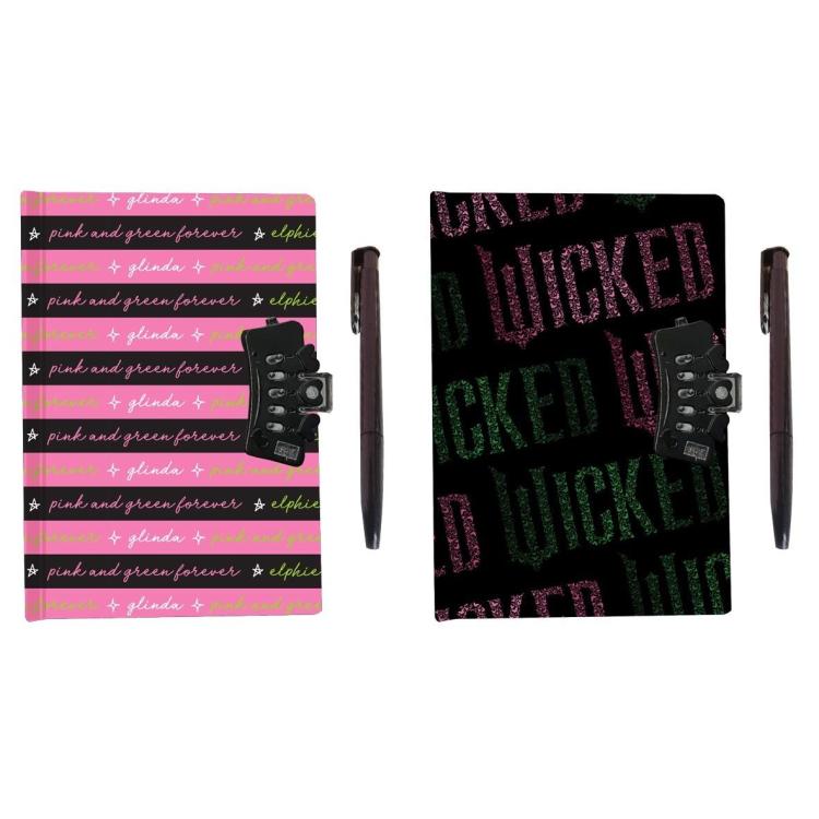 Pamiętnik na szyfr A5/80K Wicked mix