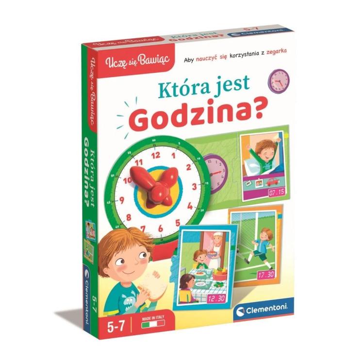 Uczę się bawiąc. Która jest godzina?