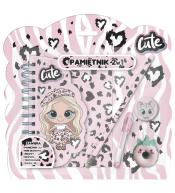 Pamiętnik z kłódką 2w1 + przybory Best Friends 10