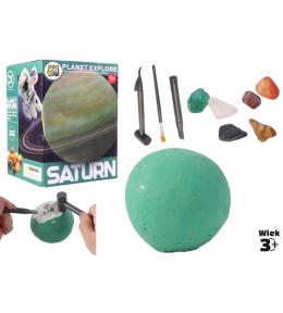 Wykopaliska minerałów planeta Saturn