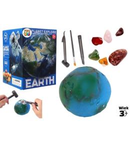 Wykopaliska minerałów planeta Ziemia