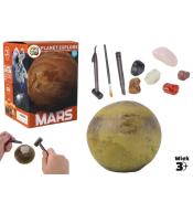 Wykopaliska minerałów planeta Mars