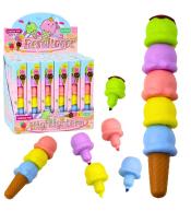 Zakreślacze Lody w rożku pastelowe 5 kolorów