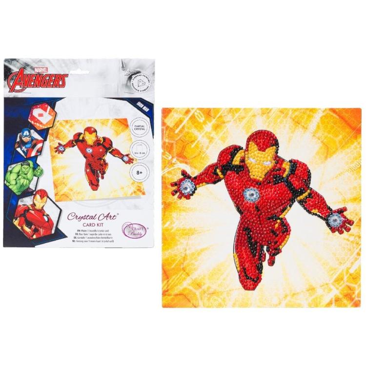 Diamentowa mozika Iron Man 18x18cm