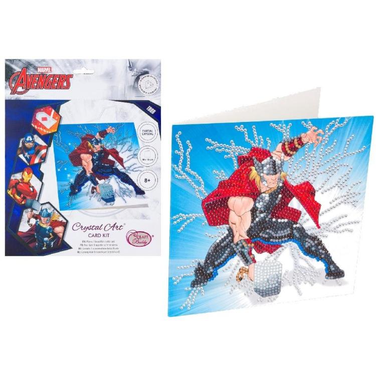 Diamentowa mozika Thor 18x18cm