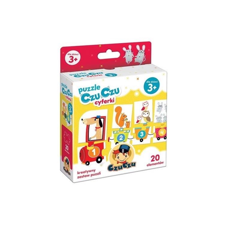 Puzzle CzuCzu Cyferki 3+